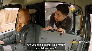 Woman drive tired of complaining passenger shoves his face in her pussy Woman drive tired of complaining passenger shoves his face in her pussy