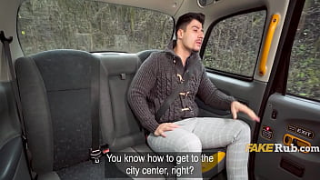 Woman drive tired of complaining passenger shoves his face in her pussy Woman drive tired of complaining passenger shoves his face in her pussy