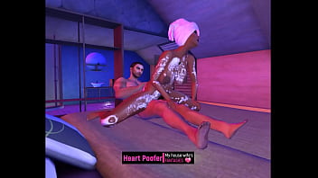 No le importò llevarme a la cama toda enjabonada