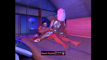 No le importò llevarme a la cama toda enjabonada