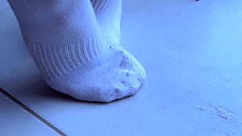 Are you going to worship my socks or soles first