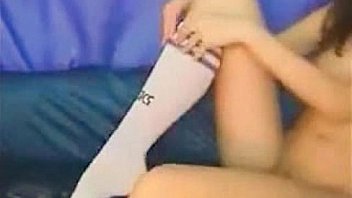 Sexy petite teen does dp with her fuck toys