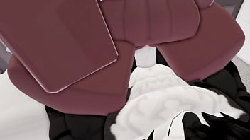 Hot sex with a furry in a condo