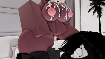 Hot sex with a furry in a condo