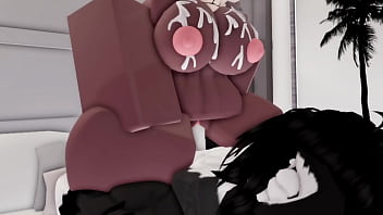 Hot sex with a furry in a condo