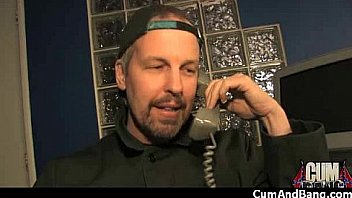 Black girl sucks many white cocks in redneck group 17