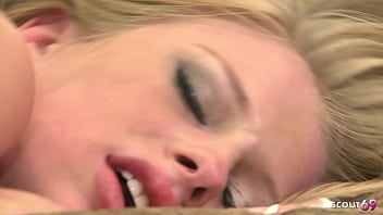 Slim blonde small tits teen avril hall with blue eyes get hard fuck and facialed at full porn