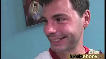 Hot ebony chick love gangbang interracial 12