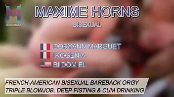 She made us gag on bi dom el’s cock while fisting me to the elbow sexirogenia made sure our faces were covered wit