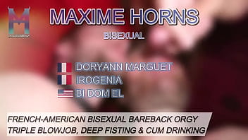 She made us gag on bi dom el’s cock while fisting me to the elbow sexirogenia made sure our faces were covered wit