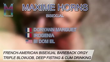 She made us gag on bi dom el’s cock while fisting me to the elbow sexirogenia made sure our faces were covered wit