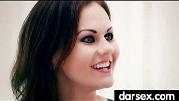 Beautiful babe enjoys a very big dick 8