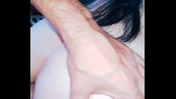 Wife and husband filming beautiful home video