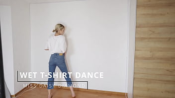 Wet t shirt dance