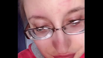 Bimbo giantess with lipstick and banana