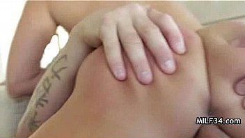 Horny milf and greasy garage cock