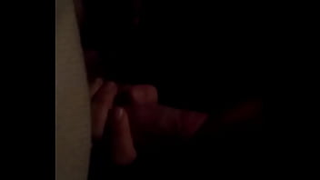 Deep throat low and steady blowjob