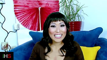 Beautiful asian girl fucked by a black man with a big cock