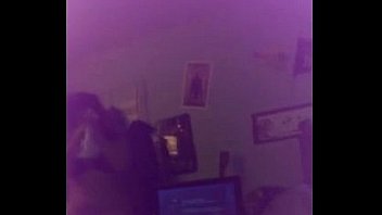 Brunette asian babe loving her mans dick with her lips