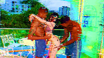 New sexy teen abby evans first dp fucking hard interracial