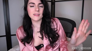 Husband in chastity for oral servitude