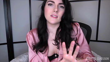 Husband in chastity for oral servitude