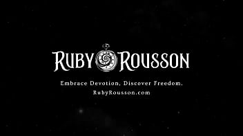 Husband in chastity for oral servitude