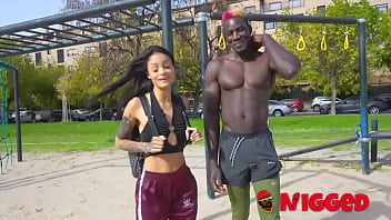 Sweet latina breini zoe has always wanted to ride a big black cock so we fulfill her fantasy