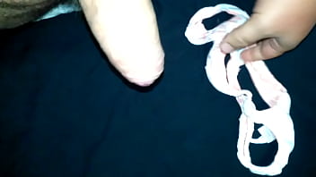 Jackin to an used panty