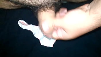 Jackin to an used panty