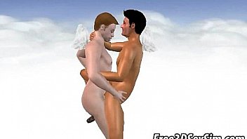 Horny 3d Hunk With Angel Wings Gets Fucked Anally thumbnail