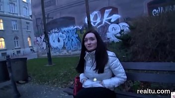 Flawless czech teenie is teased in the mall and screwed in pov