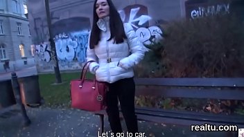 Flawless czech teenie is teased in the mall and screwed in pov