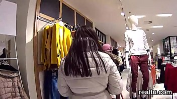 Flawless czech teenie is teased in the mall and screwed in pov