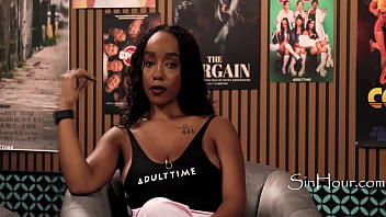 Busty Black Pornstar With Best Tits Interview Lily Starfire thumbnail