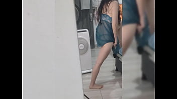 Pretty girl dances in lingerie you won't believe what happens next "