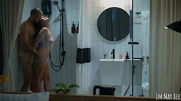Shower together ️ it's easier to clean face from cum