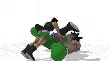 Little mac has sex with giga mac animation i'm wearing clothes but the movement of the piston is eroi