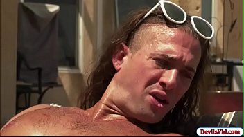 Brooke gets her wet hairy pussy fucked