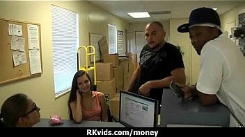 Desperate teen naked in public and fucks to pay rent 10