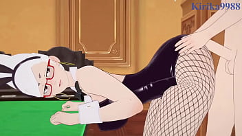 Momo ayase bunny girl and seiko ayase bunny girl intense sex dan dadan hentai