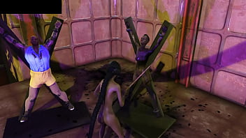 Ladyboy Goddess In Videogame thumbnail