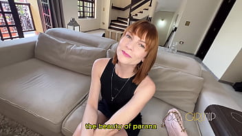 Sexy redhead from paraná shows off her pussy and beautiful body reh queen