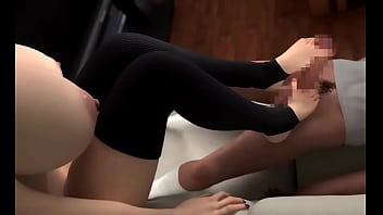 3d hentai footjob umemaro cheating on husband