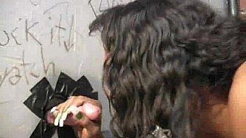 Ebony Teen Shows Off Her Blowjob Skills At Gloryhole 14 thumbnail