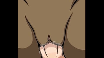 Korra riding animated