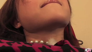 Japanese babe rino mizusawa gives her man a fine blowjob