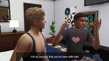 Sims4 weekend at mike's and his dad part 1