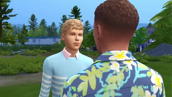 Sims4 weekend at mike's and his dad part 1