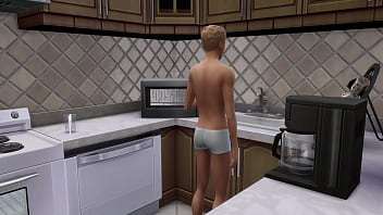 Sims4 weekend at mike's and his dad part 1